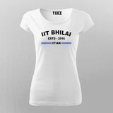 IIT Bhilai ESTD 2016 Women's Pride Tee