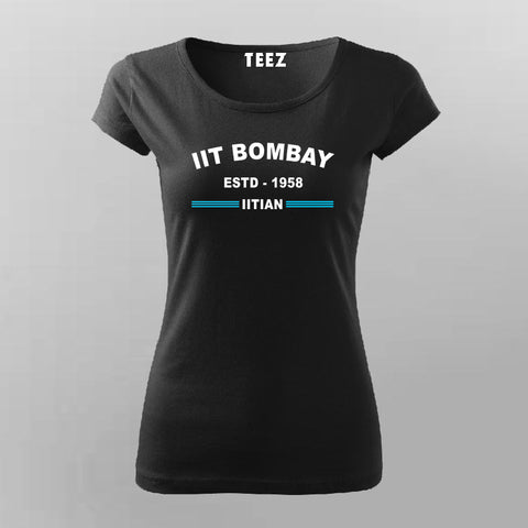 IIT BOMBAY ESTD 1958 T-Shirt For Women