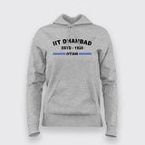 IIT Dhanbad ESTD 1926 Heritage Women's Hoodie