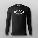 IIT Goa ESTD 2016 Men's Cotton Tee