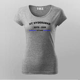 IIT Hyderabad Recent Innovator Women's Tee ESTD 2008