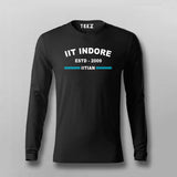 Men's IIT Indore ESTD 2009 Round Neck T-Shirt