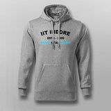 Men's IIT Indore ESTD 2009 Round Neck T-Shirt