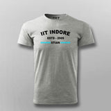 Men's IIT Indore ESTD 2009 Round Neck T-Shirt