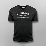 Men's IIT Indore ESTD 2009 Round Neck T-Shirt