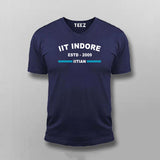 Men's IIT Indore ESTD 2009 Round Neck T-Shirt