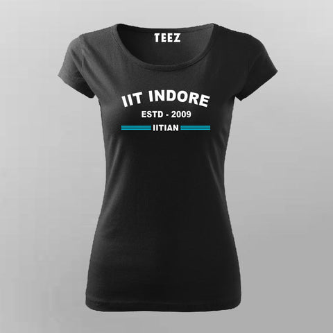 IIT INDORE ESTD 2009 T-Shirt For Women