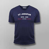 IIT Jodhpur ESTD 2008 Round Neck T-Shirt for Men - Official Merch