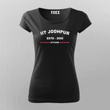IIT Jodhpur ESTD 2008 T-Shirt For Women