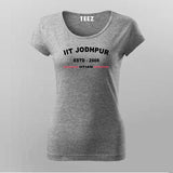 Indian Institute of Technology Kanpur ESTD 1959 T-Shirt For Women