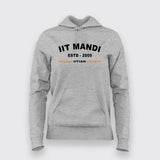 IIT MANDI ESTD 2009 T-Shirt For Women