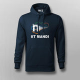 IIT Mandi Classic Logo Hoodie for Men