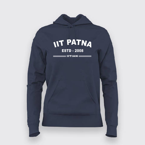 IIT Patna ESTD 2008 Hoodies For Women