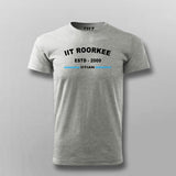IIT Roorkee ESTD 2001 T-shirt For Men