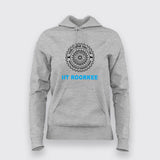 IIT Roorkee Women's Hoodie - Engineering the Future