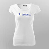 INTIGRITI Women's Tee - Hack with Honor