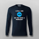 I still use php T-shirt For Men