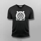 I'd Hit That Funny Darts Player T-shirt For Men