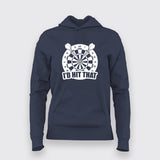 I'd Hit That - Funny Darts Player Women's Hoodie