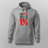 I'm 99% Angel But Ohhhh That 1% Hoodies For Men