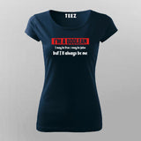 I'm A Boolean T-Shirt For Women