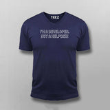 I'm A Developer Not A Helpdesk T-shirt For Men