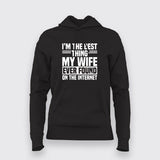 Best Thing Wife Found Online - Women's Fun Hoodie