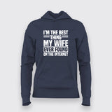 Best Thing Wife Found Online - Women's Fun Hoodie