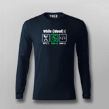 I'm turning coffee into code T-shirt For Men.