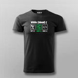 I'm turning coffee into code T-shirt For Men.