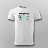 I'm turning coffee into code T-shirt For Men.