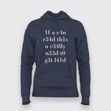 If You Can Read This Leet Speak 1337 T-Shirt For Women
