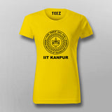 Indian Institute of Technology Kanpur T-Shirt For Women