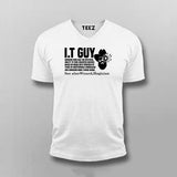 It Guy Definition Funny Computer Nerd T-shirt For Men