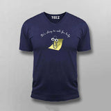 Its Okay to Ask for Help Microsoft Assistant Clippy V- neck T-shirt For Men