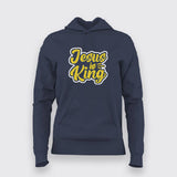 Jesus Is King Hoodies For Women