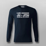 Jiu Jitsu - I like jiu-jitsu and may like 3 people T-shirt For Men