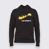 Just Drink It T-shirt For Women – Party Vibes