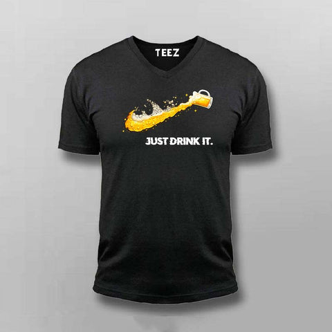 Just Drink It T-shirt For Men – Party Vibes