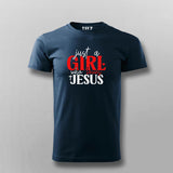 Just a Girl Who Loves Jesus - Women's Faith Tee