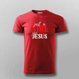 Just a Girl Who Loves Jesus - Women's Faith Tee