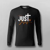 Just Jesus - Simple Faith-Based Men's T-Shirt