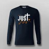 Just Jesus - Simple Faith-Based Men's T-Shirt