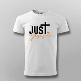 Just Jesus - Simple Faith-Based Men's T-Shirt