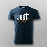 Just Jesus - Simple Faith-Based Men's T-Shirt