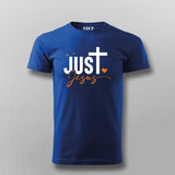 Just Jesus - Simple Faith-Based Men's T-Shirt
