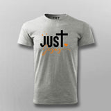 Just Jesus - Simple Faith-Based Men's T-Shirt