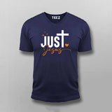 Just Jesus - Simple Faith-Based Men's T-Shirt