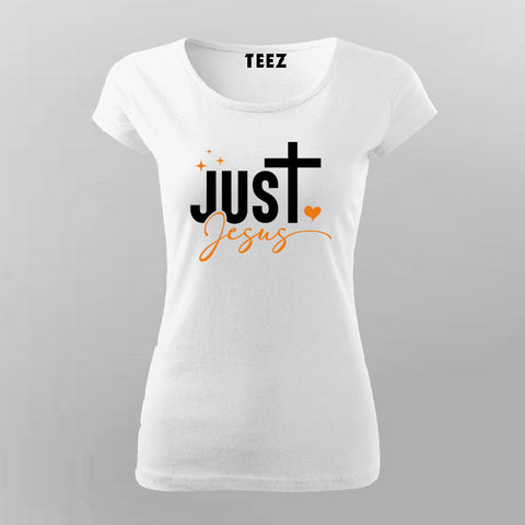 Just Jesus - Simple Devotion Women's T-Shirt