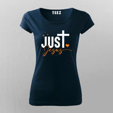 Just Jesus - Simple Devotion Women's T-Shirt